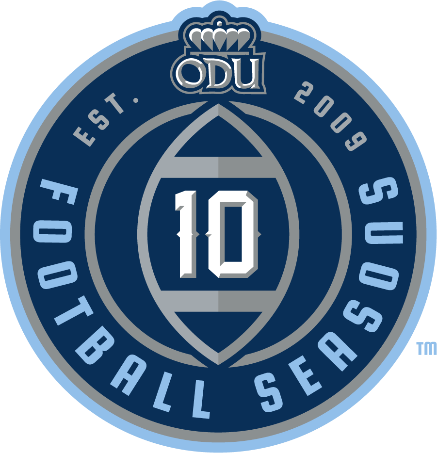 Old Dominion Monarchs 2018 Anniversary Logo iron on transfers for T-shirts